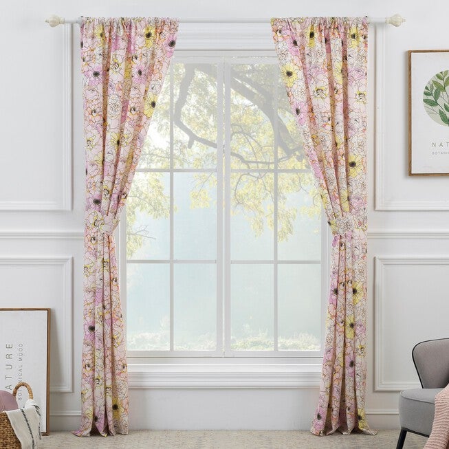 Misty Bloom Curtain Panel, , alternate image number 2