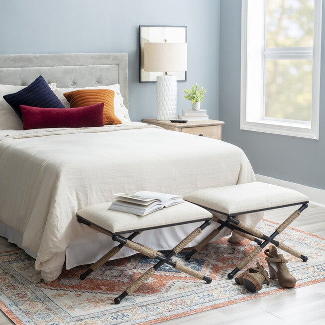 Ashburn Campaign Accent Stool, , alternate image number 10