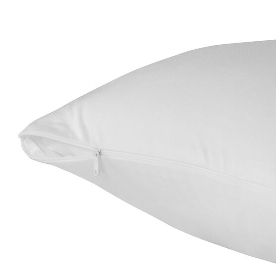 All-In-One Repreve Recycled Soft Terry Pillow Protector 2-Pack, Standard/Queen, , on-hover image number null