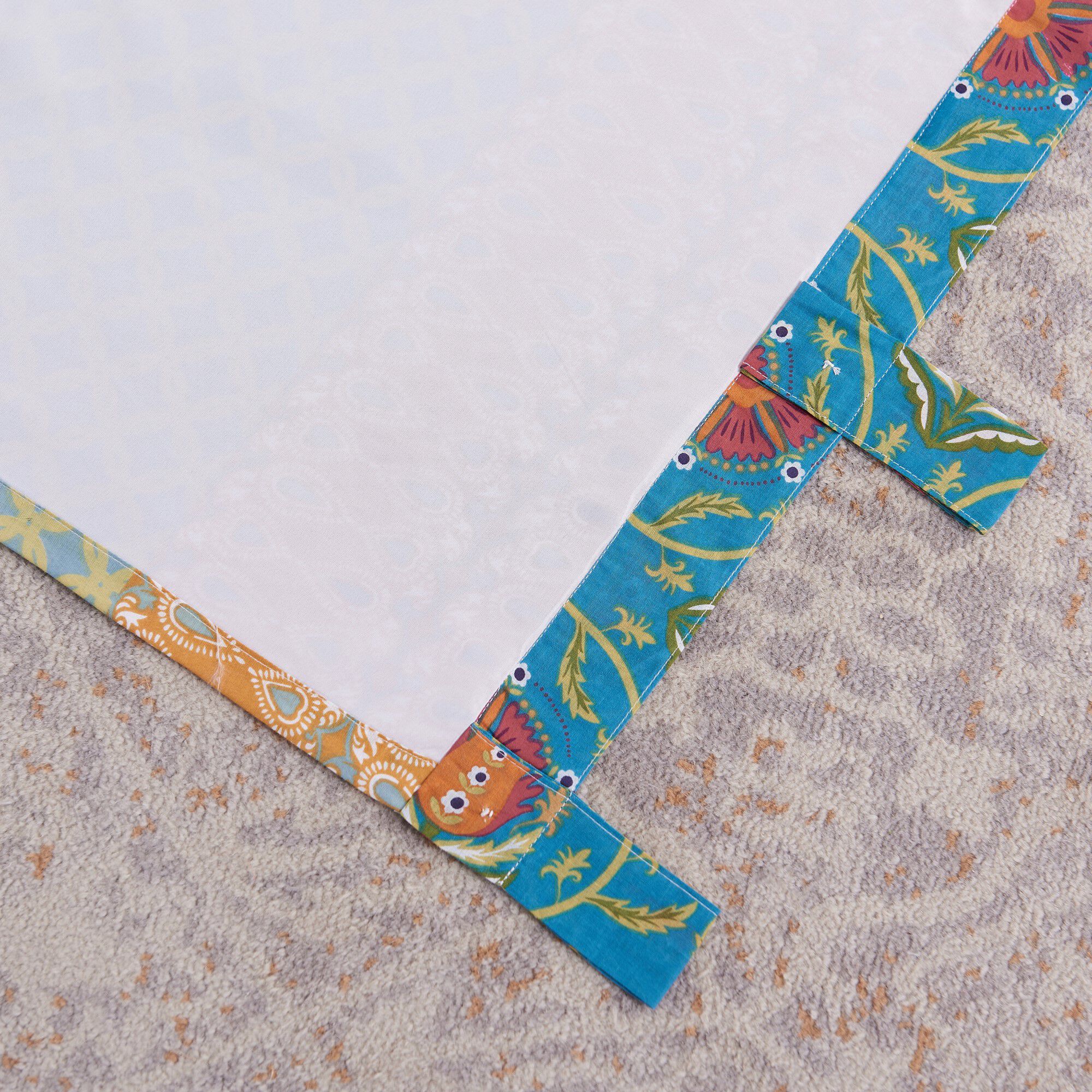 Thalia Window Curtain Panels, Set of 2, 84 inches, Tango, TANGO, on-hover image number 1