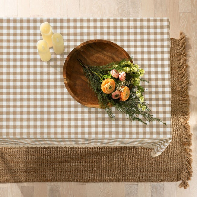 Buffalo Check Tablecloth - 60-in x 84-in, , alternate image number null