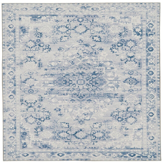 Washable Harris Grey/Ivory Rug, GREY, hi-res image number 0