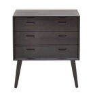 Black Pine Modern Chest, 29x24x12, DARK BROWN, hi-res image number null
