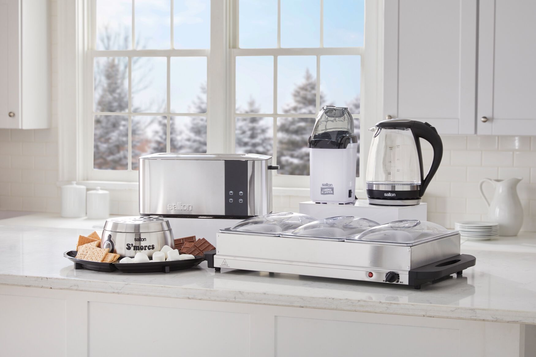 Salton&reg; Compact Cordless Electric Glass Kettle, , alternate image number 5