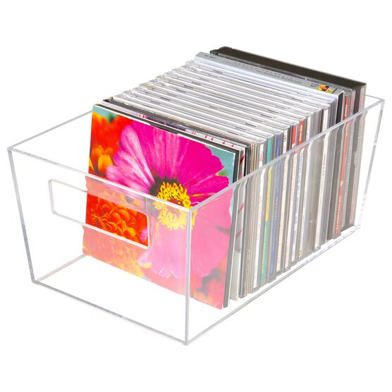 Clear Medium Totes Set Of 2, , alternate image number null