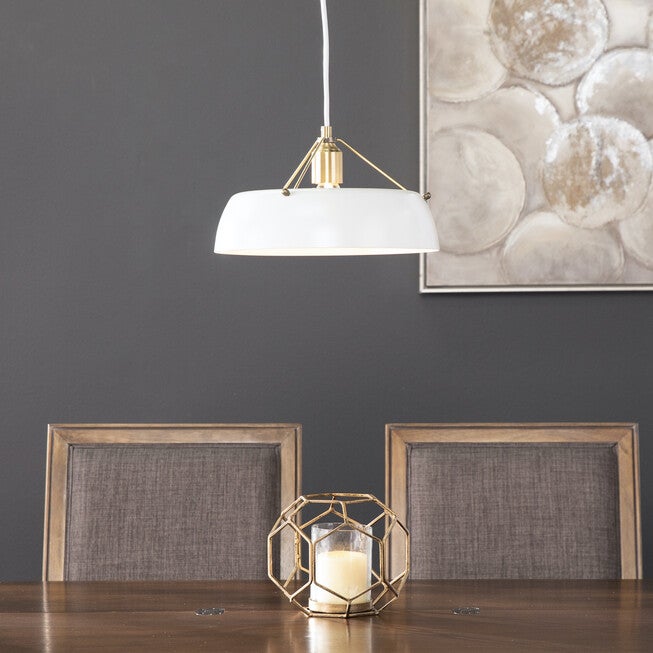 Renmarco Contemporary Pendant Lamp, WHITE, hi-res image number null