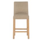 Linen Slipcover Barstool, , on-hover image number null