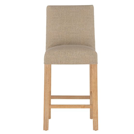 Linen Slipcover Barstool, , on-hover image number null