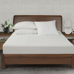 All-In-One Circular Flow Breathable & Cooling Fitted Mattress Pad, Twin