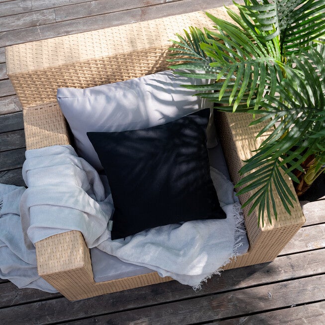 Tristin Solids Indoor/Outdoor Square Pillow, , alternate image number 2