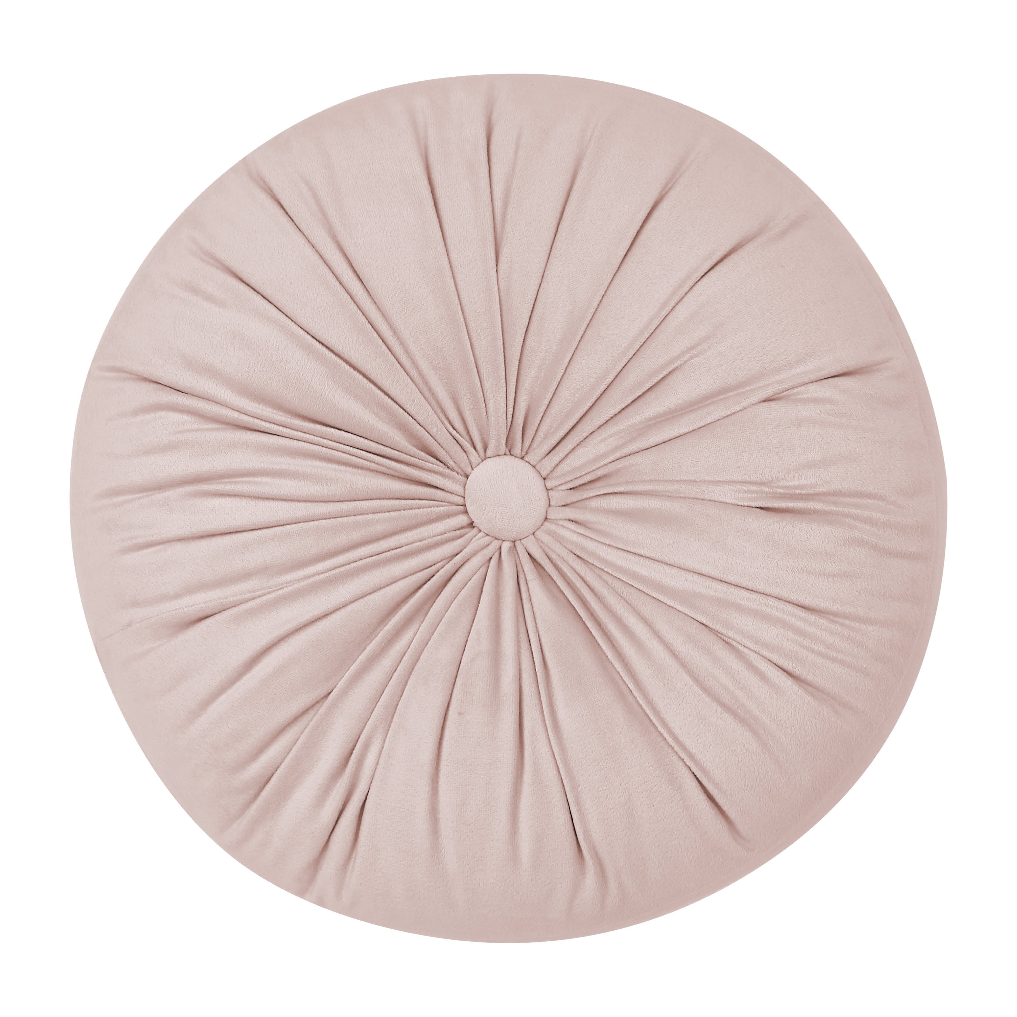 Avant Garden Round Decorative Throw Pillow, BLUSH, hi-res image number null