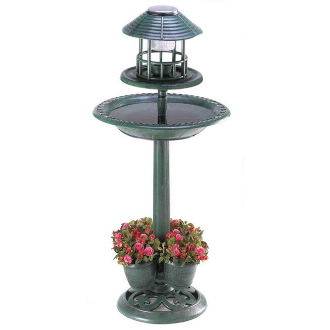 Verdigris Garden Centerpiece, GREEN, hi-res image number null