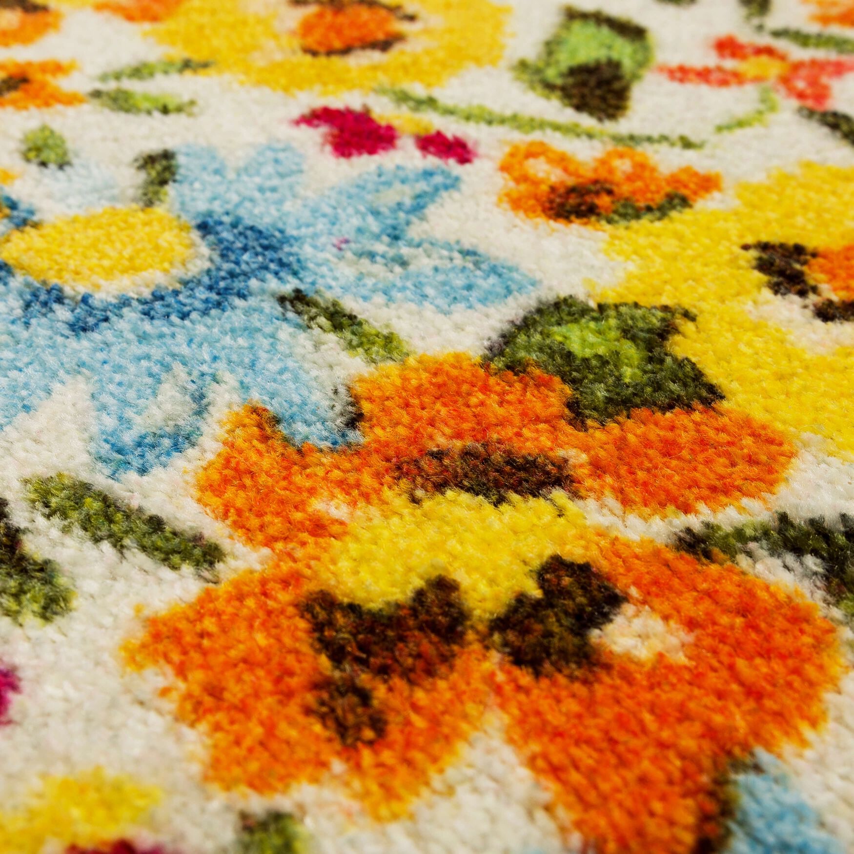 Flower Field Kitchen Rug, , alternate image number 3
