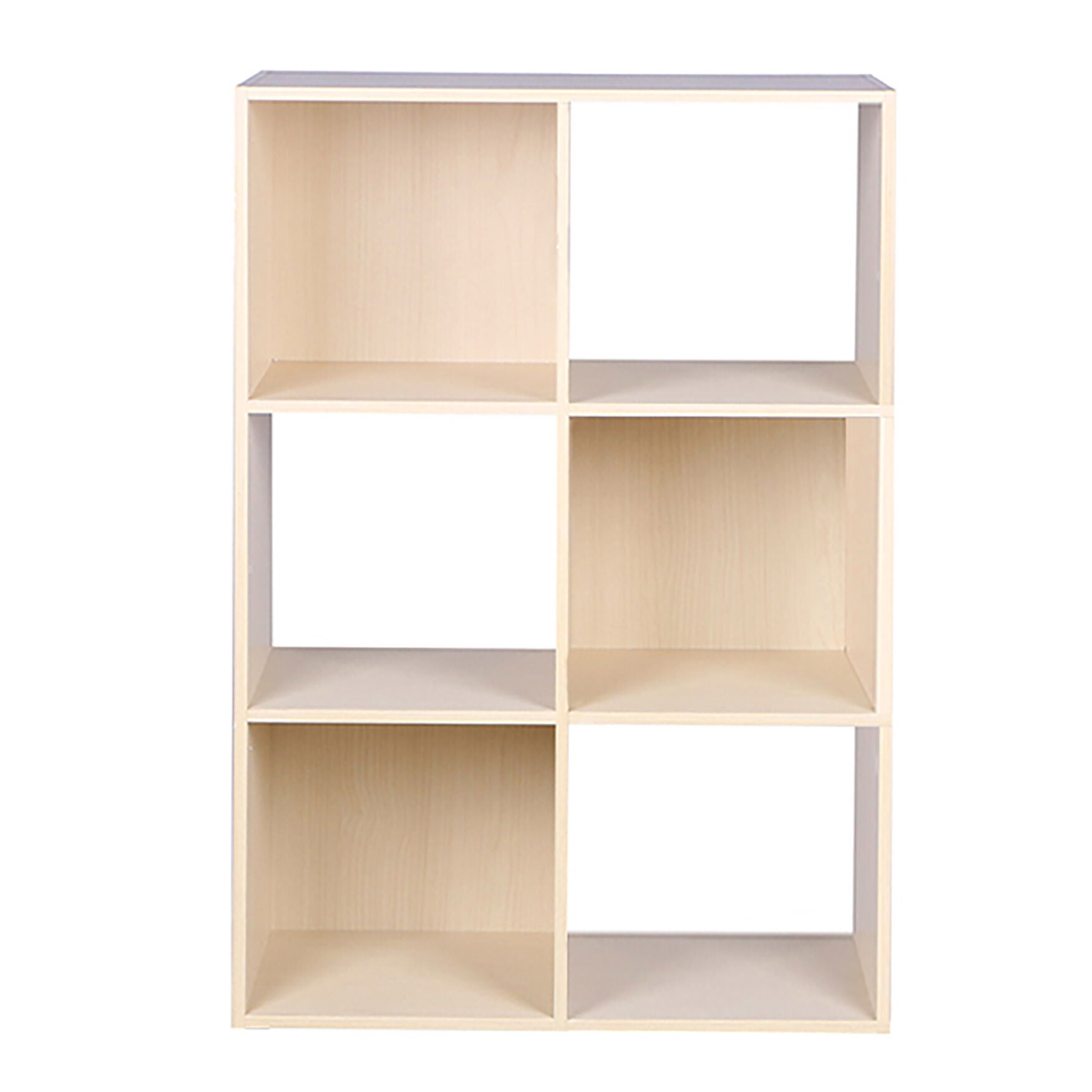 6 Cube MDF Storage Organizer - Open & Enclosed, 4417762 | Catherines