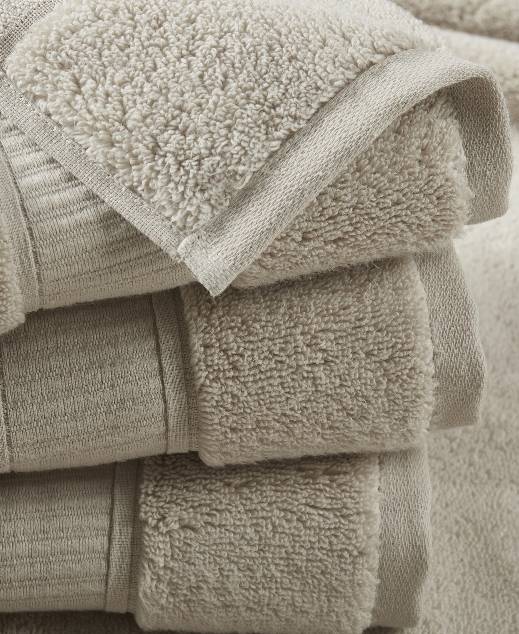 BELMORE 6PC. TOWEL SET, BEIGE, alternate image number 5