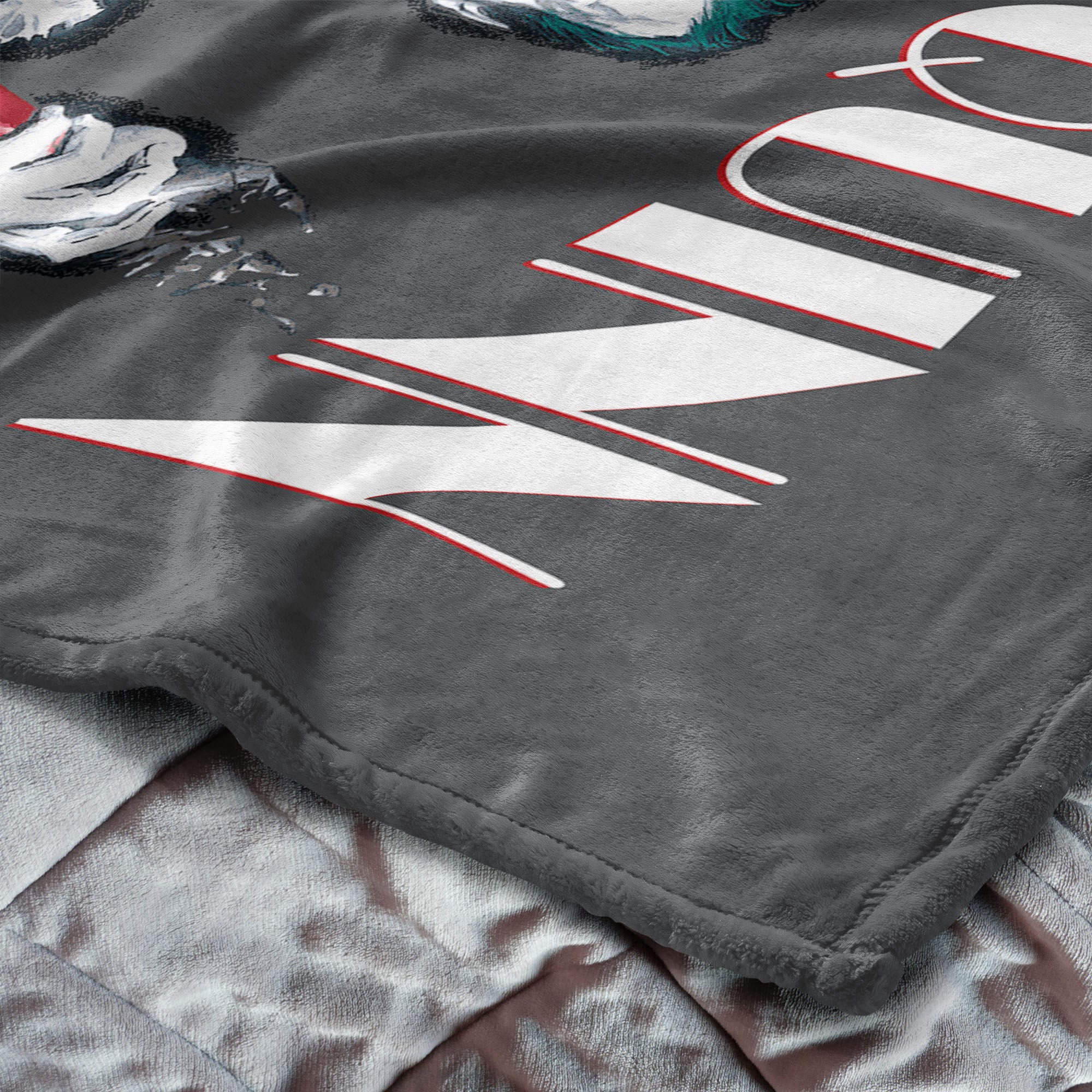 Warner Bros. DC Joker Tango Silk Touch Throw Blanket 50x60 Inches, BLACK, alternate image number 4