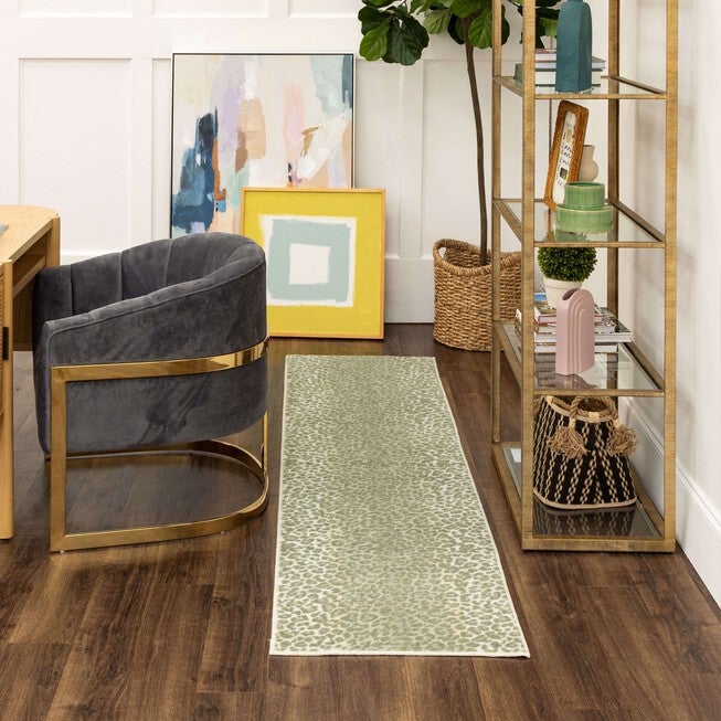 Cheetah Skin Area Rug, , alternate image number null