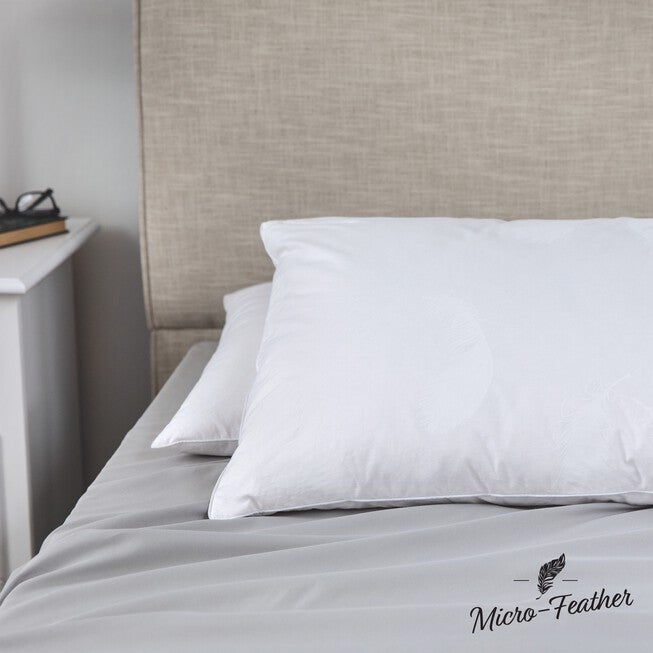 SensorPEDIC Micro-Feather Plush Pillows - 2 Pack, , alternate image number null