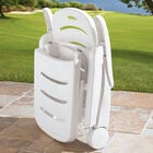 Resin Folding Lounger, , alternate image number null
