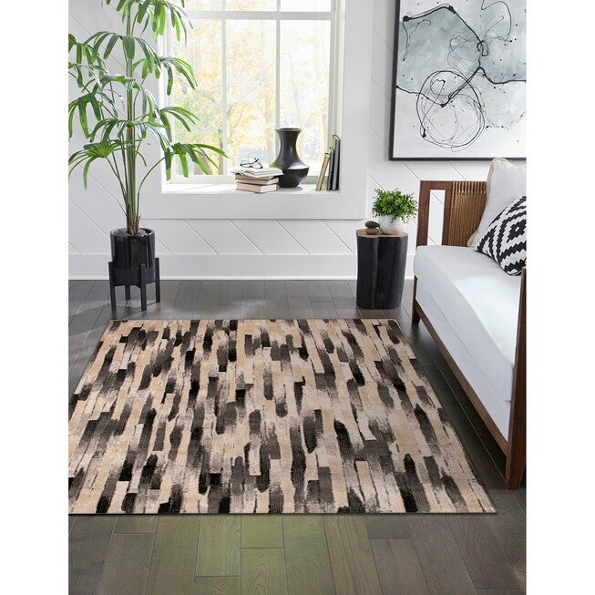 Liora Manne Fresco Broken Stripe Indoor/Outdoor Rug, , on-hover image number null