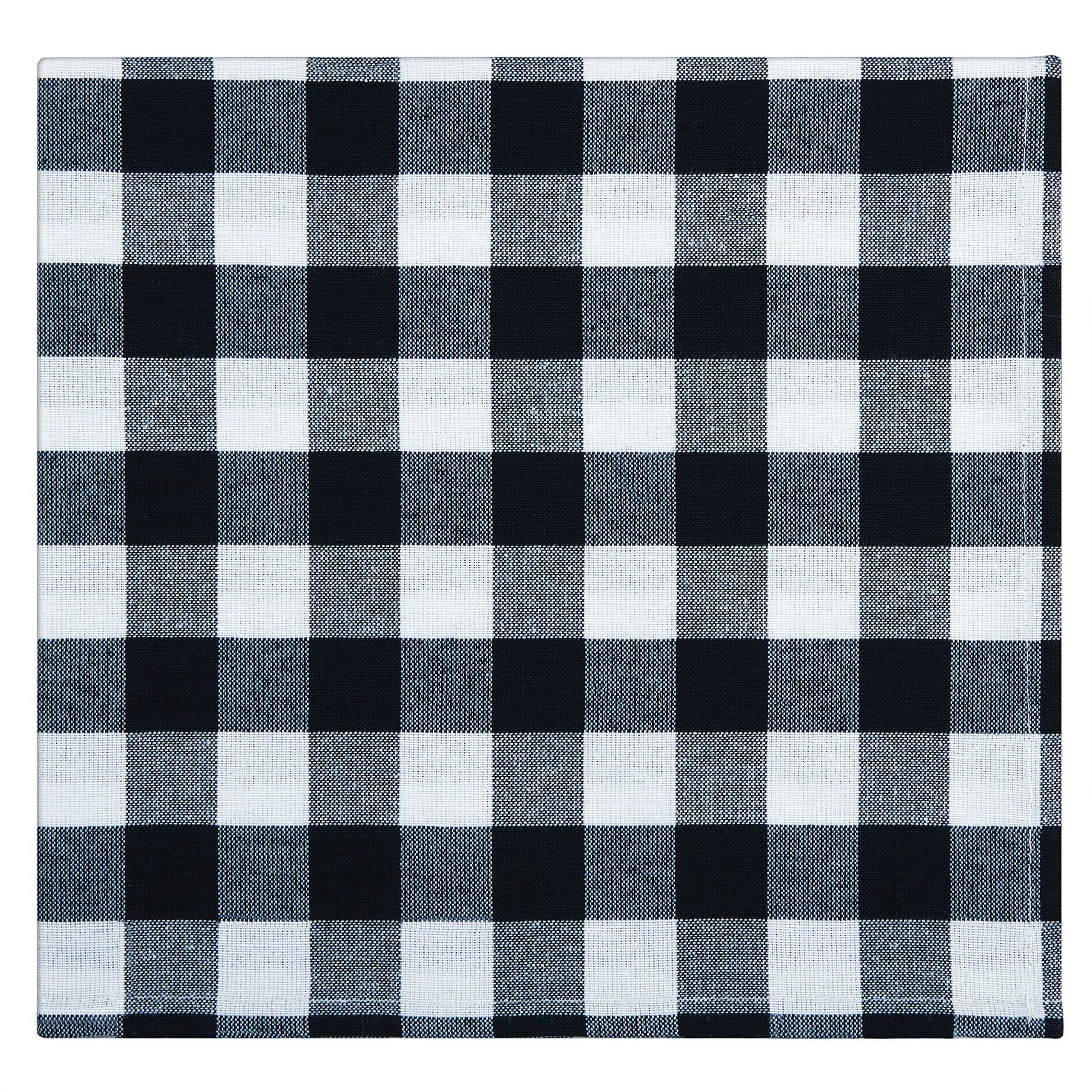 Buffalo Check Dinner Table Napkins Set of Four, , alternate image number 6