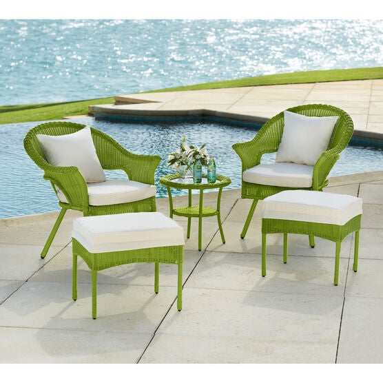 Roma All-Weather Wicker Stacking Chair, , alternate image number null