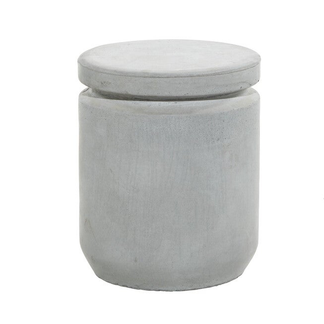 Grey Fiber Clay Industrial Stool, , alternate image number 2