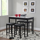 3 Pc Tavern Set With Faux Marble Top, , alternate image number null