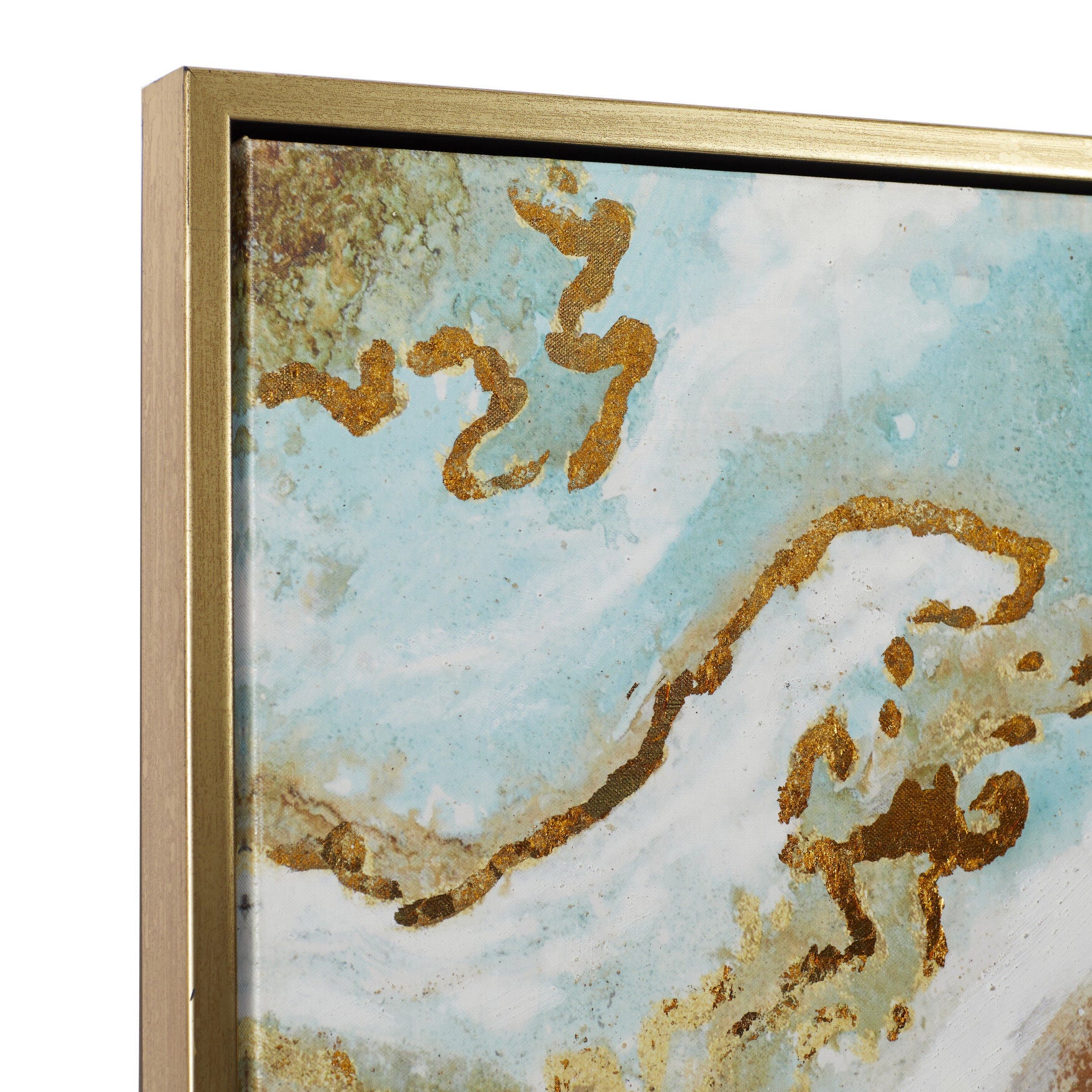 Multi Colored Glam Abstract Canvas Wall Art Framed Wall Art, , alternate image number 4