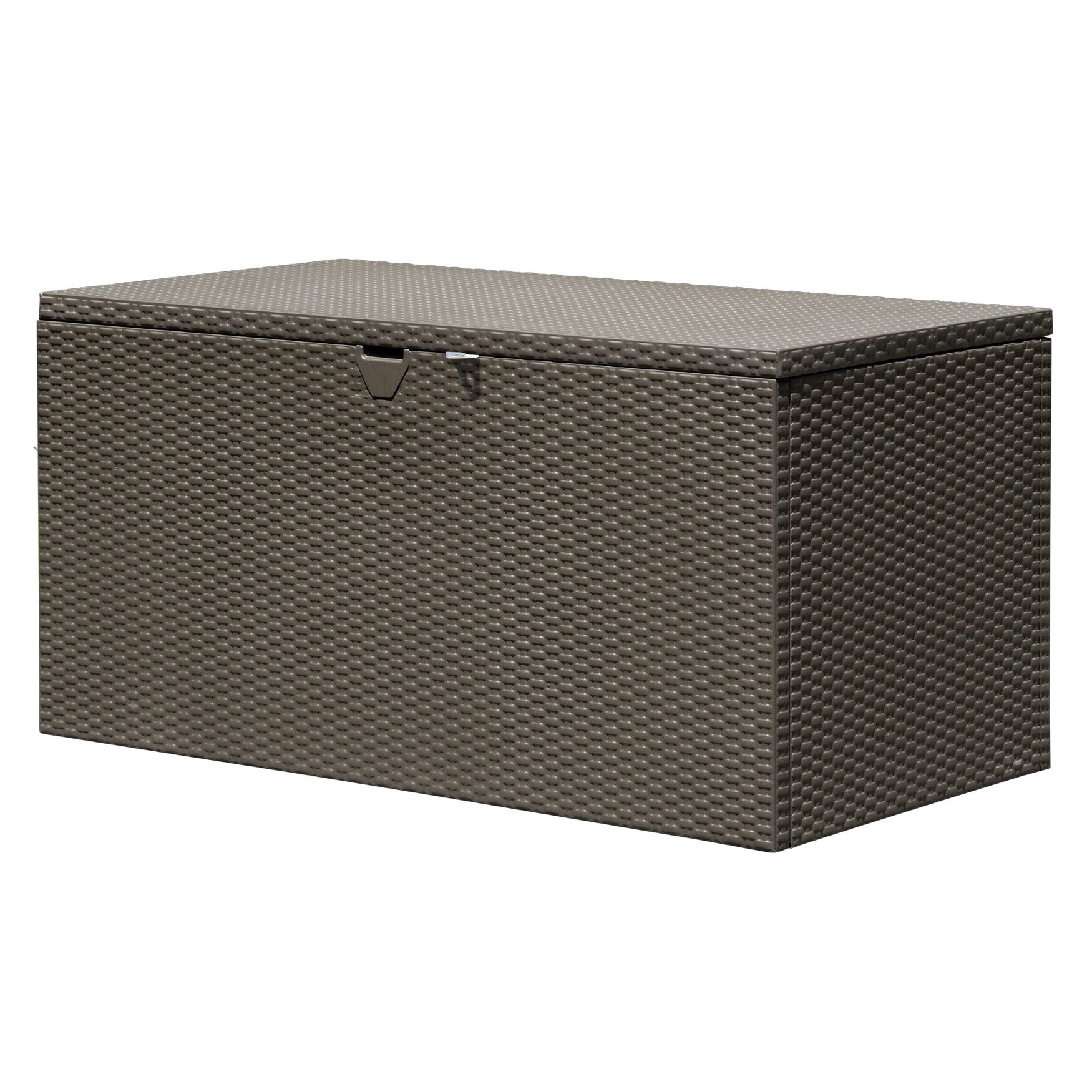 Spacemaker Deck Box Versatile Outdoor Storage, Espresso Catherines