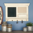 White Farmhouse Abstract Wood Wall Décor, , alternate image number null