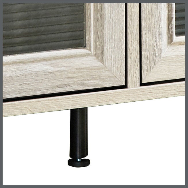 56-inch TV Stand with 4 Doors Accent Cabinet, , alternate image number 3