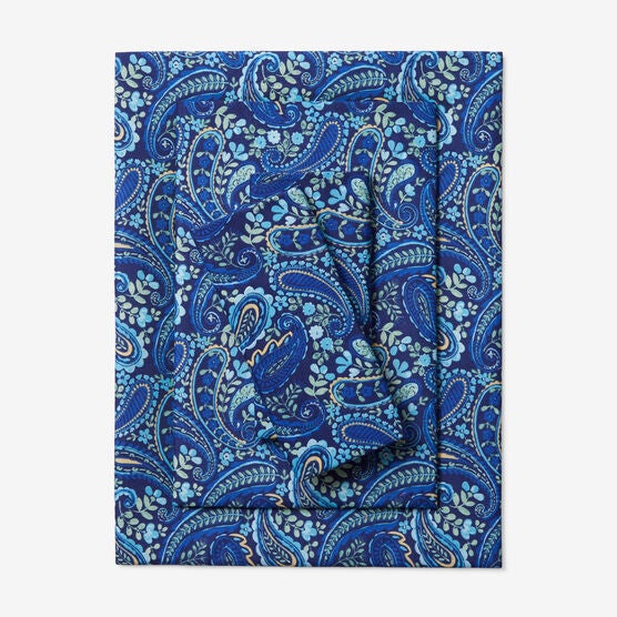 BH Studio Extra Deep Print Sheet Set, NAVY PAISLEY, hi-res image number null