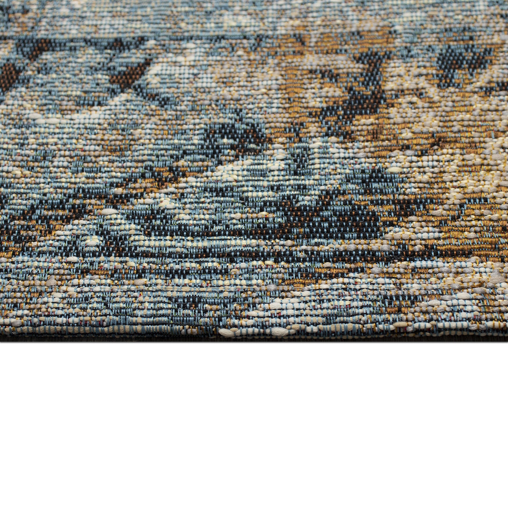 Marina Medallion Indoor/Outdoor Area Rug Blue, , alternate image number 2