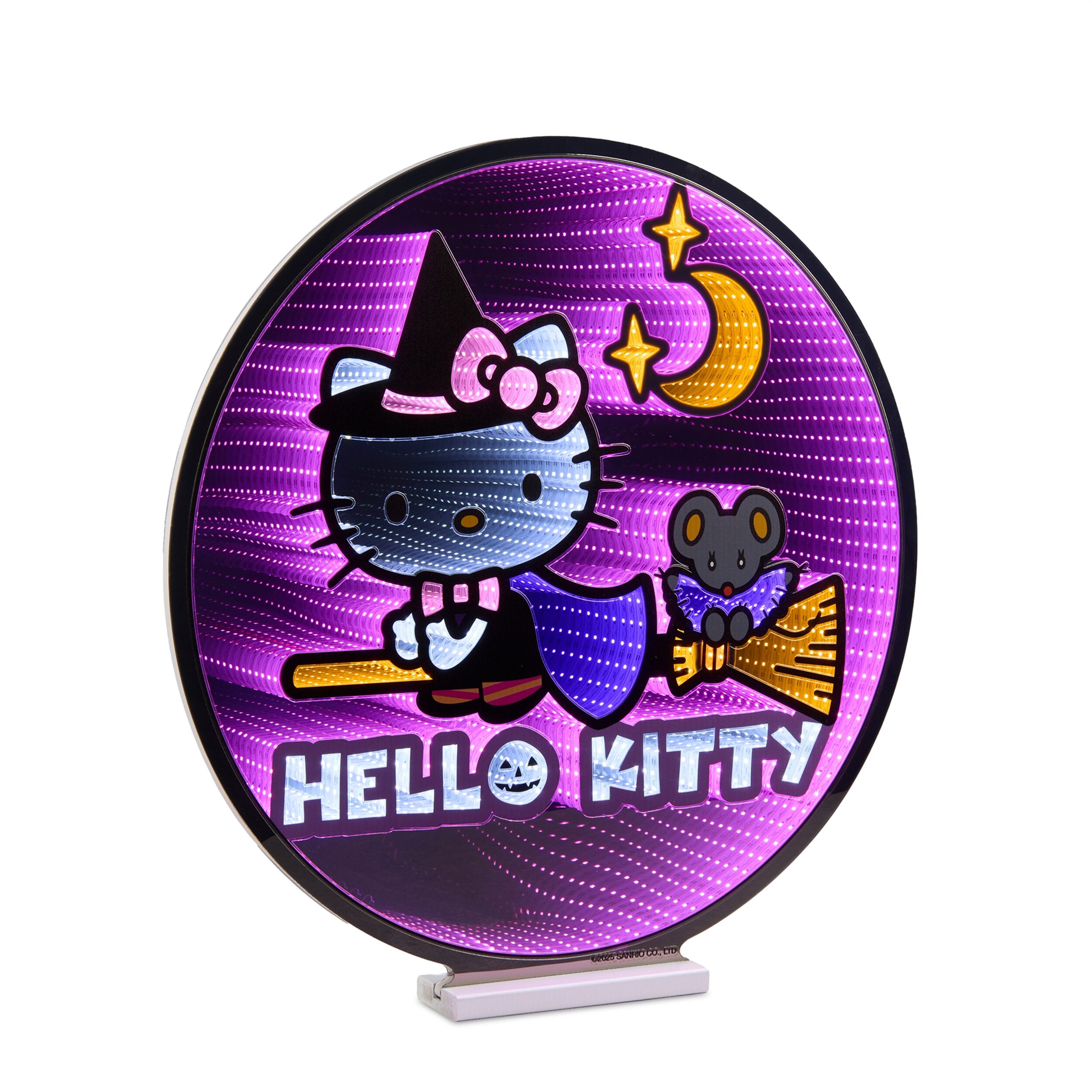 Hello Kitty&reg;  Witch Ekkolight 24 inchesH, PURPLE ORANGE, hi-res image number 0