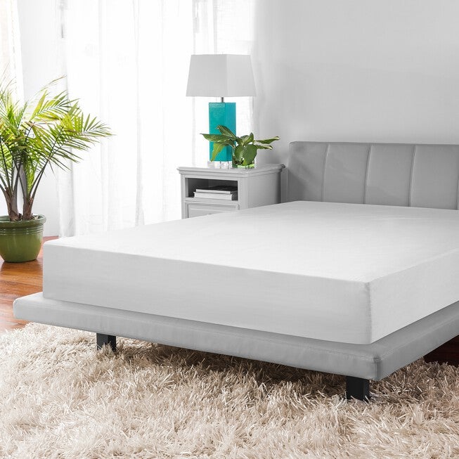 SensorPEDIC MicroShield Waterproof Mattress Protector, WHITE, hi-res image number 0