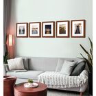 8 X 10 Picture Frame W-Mat/11 X 14 Without Mat - Black - 5 Units, , alternate image number null