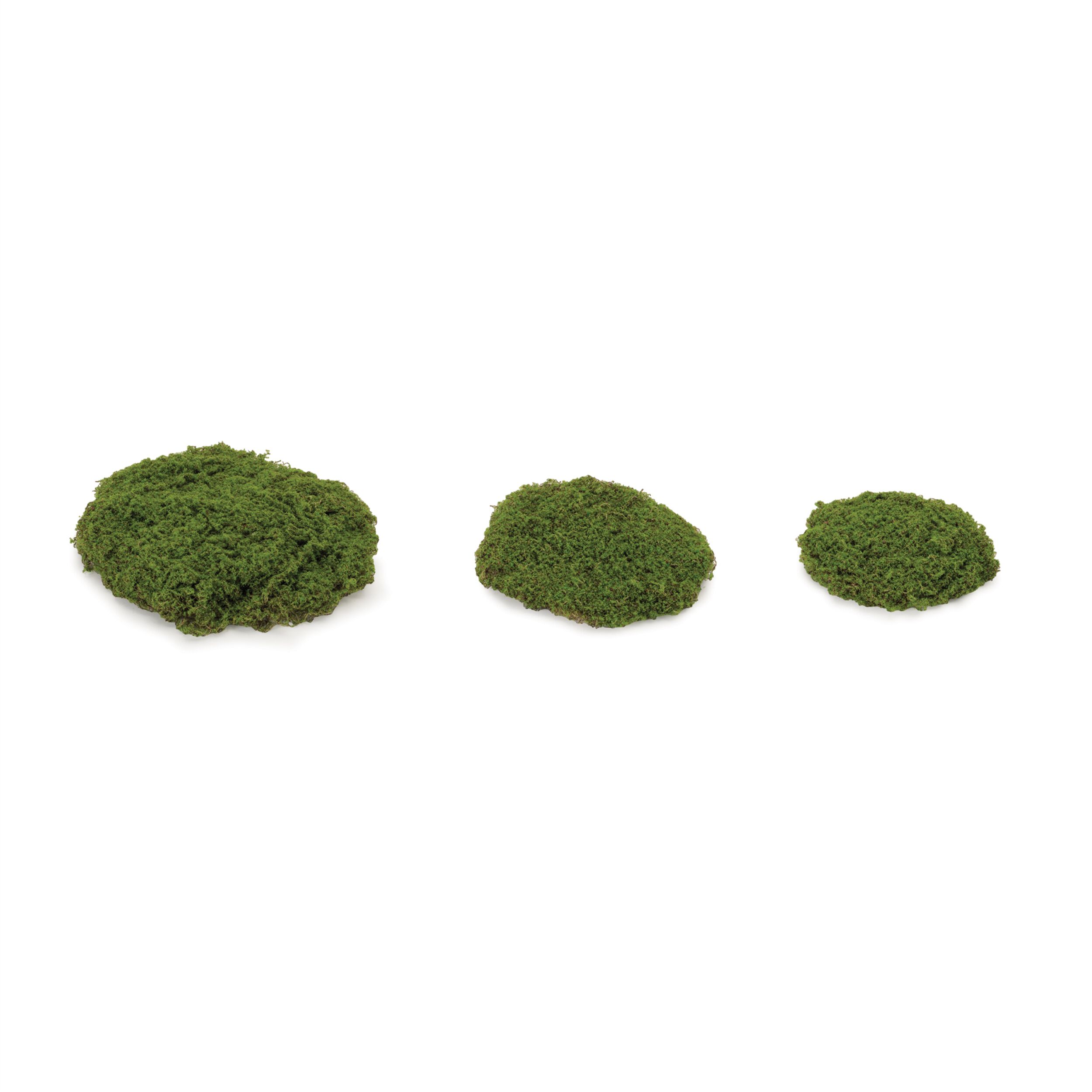Faux Moss Pad Set of 3, GREEN, hi-res image number 0