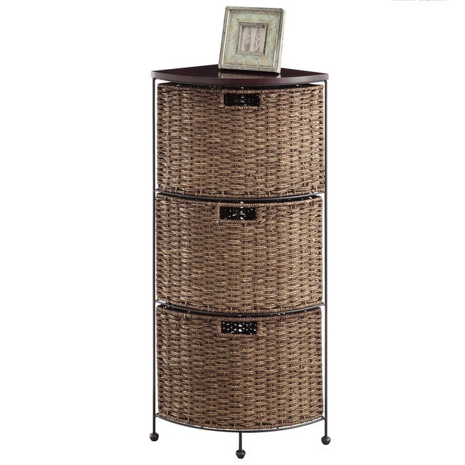 3-Tier Corner Drawer Maize Unit, , on-hover image number 1