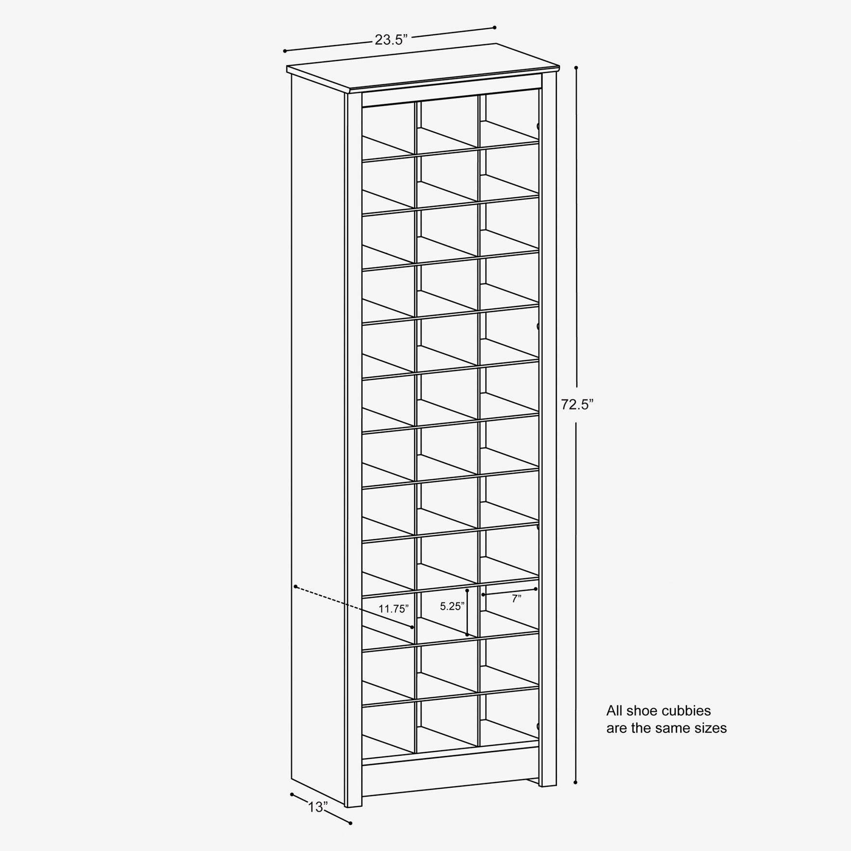 Space-Saving Shoe Storage Cabinet, , alternate image number 2