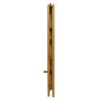 4-Shelf Corner Folding Bookcase-Natural, , alternate image number null
