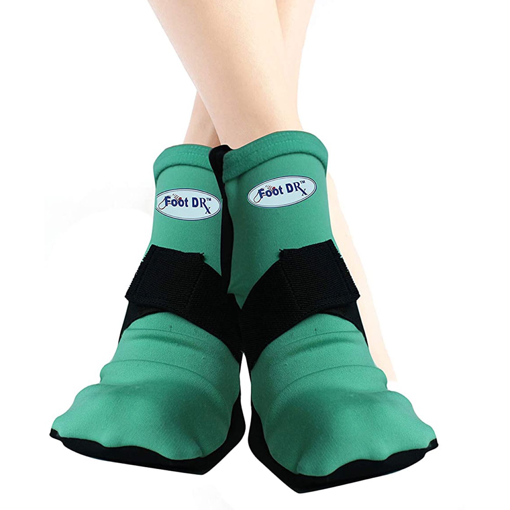Hot And Cold Pain Relieving Gel Socks Wellness, GREEN, hi-res image number 0