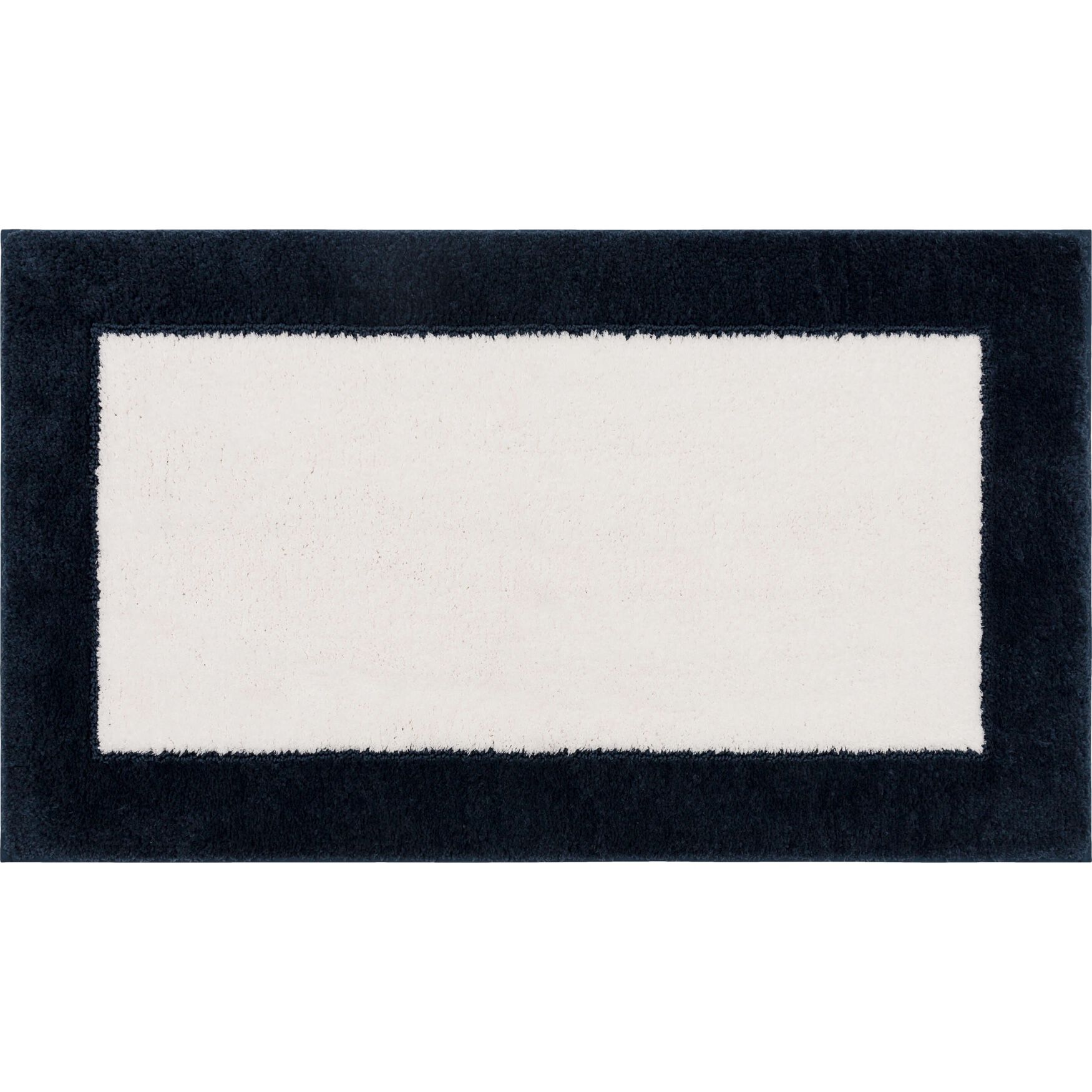 Counterpoint Bath Rug, INDIGO WHITE, hi-res image number 0