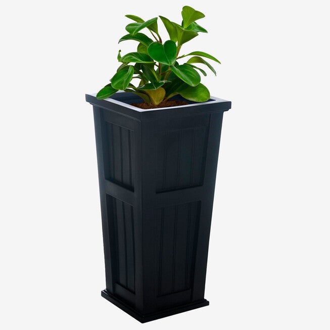 Cape Cod 32 inches Tall Planter, BLACK, hi-res image number 0