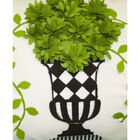 Dimensional Indoor Outdoor Potted Topiary 13X25 Decorative Pillow, , alternate image number null