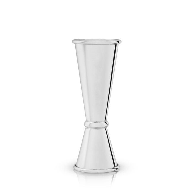 Large Stainless Steel Japanese Style Jigger, METALLIC, hi-res image number 0