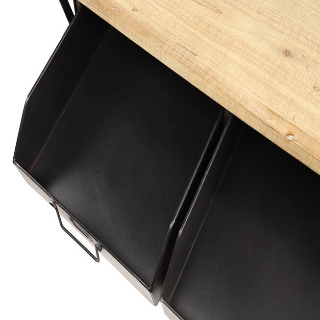 Black Industrial Metal Wine Storage, 34 x 41, , alternate image number 13