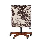 Delgany Office Chair Brown and White Cow Print, , on-hover image number 1