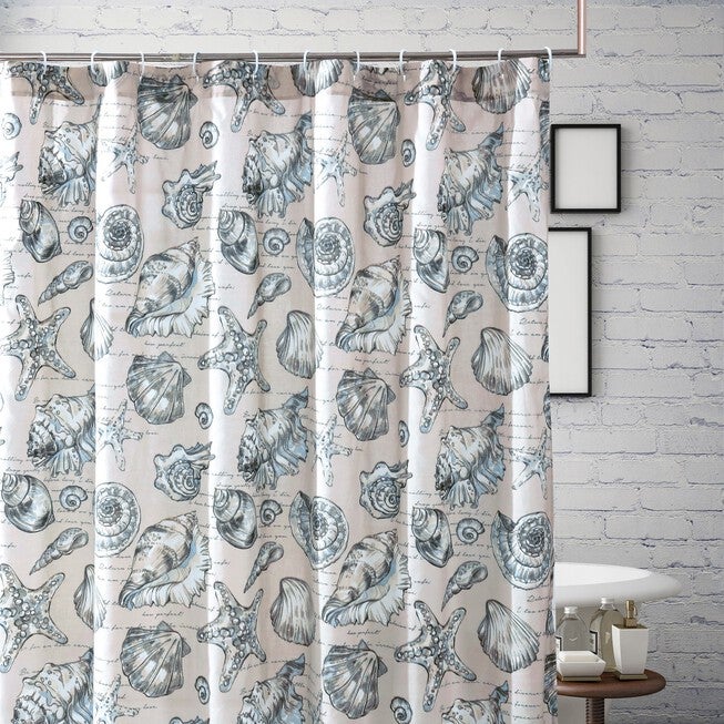 Cruz Shower Curtain, , on-hover image number 1