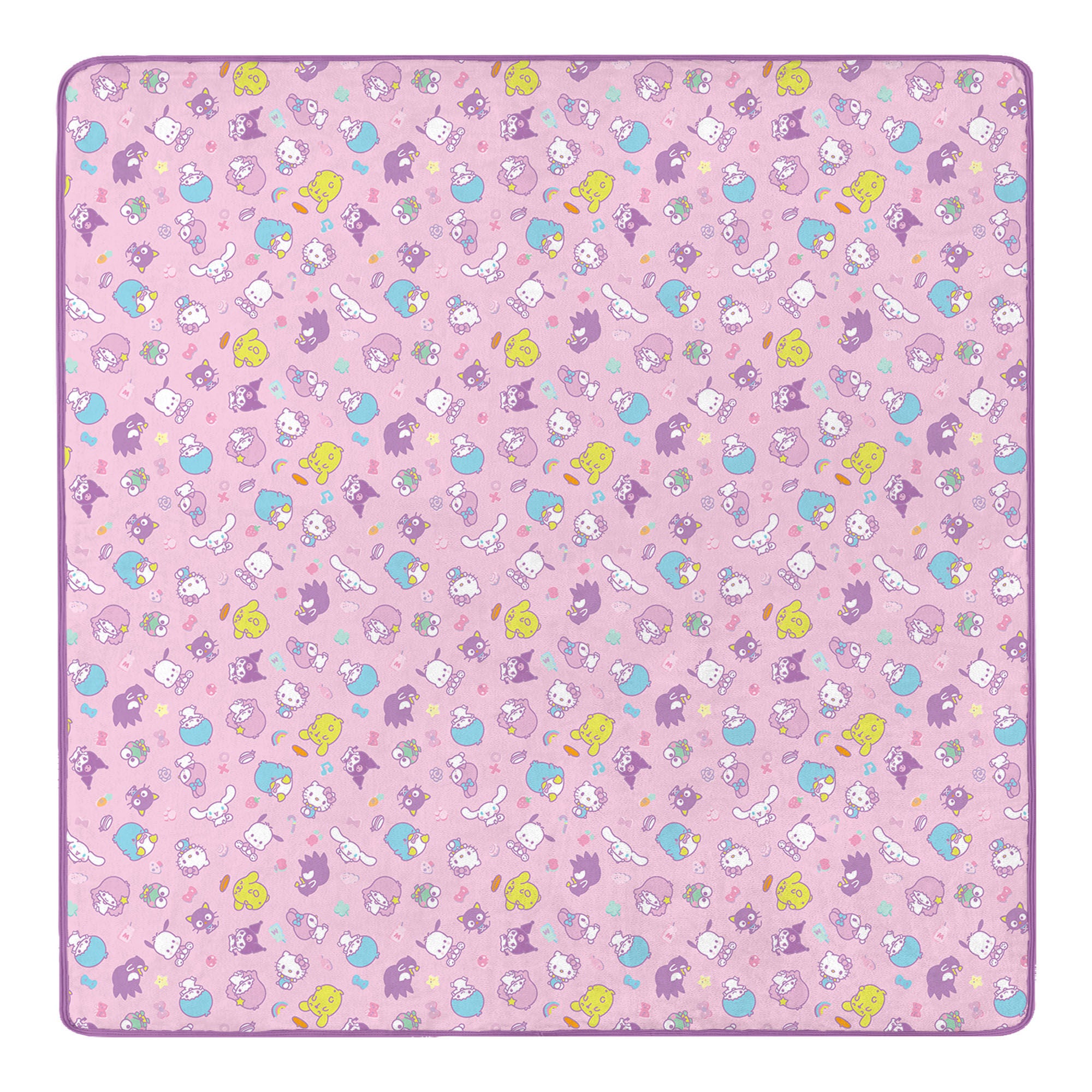 Hello Kitty Cloud Throw Blanket 90x90 inches, JOHN HUNTER, hi-res image number 0